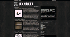 Desktop Screenshot of cynical.bucktownusa.com
