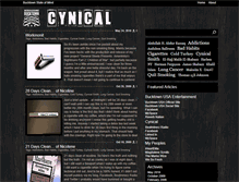 Tablet Screenshot of cynical.bucktownusa.com