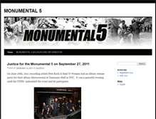 Tablet Screenshot of monumental5.bucktownusa.com